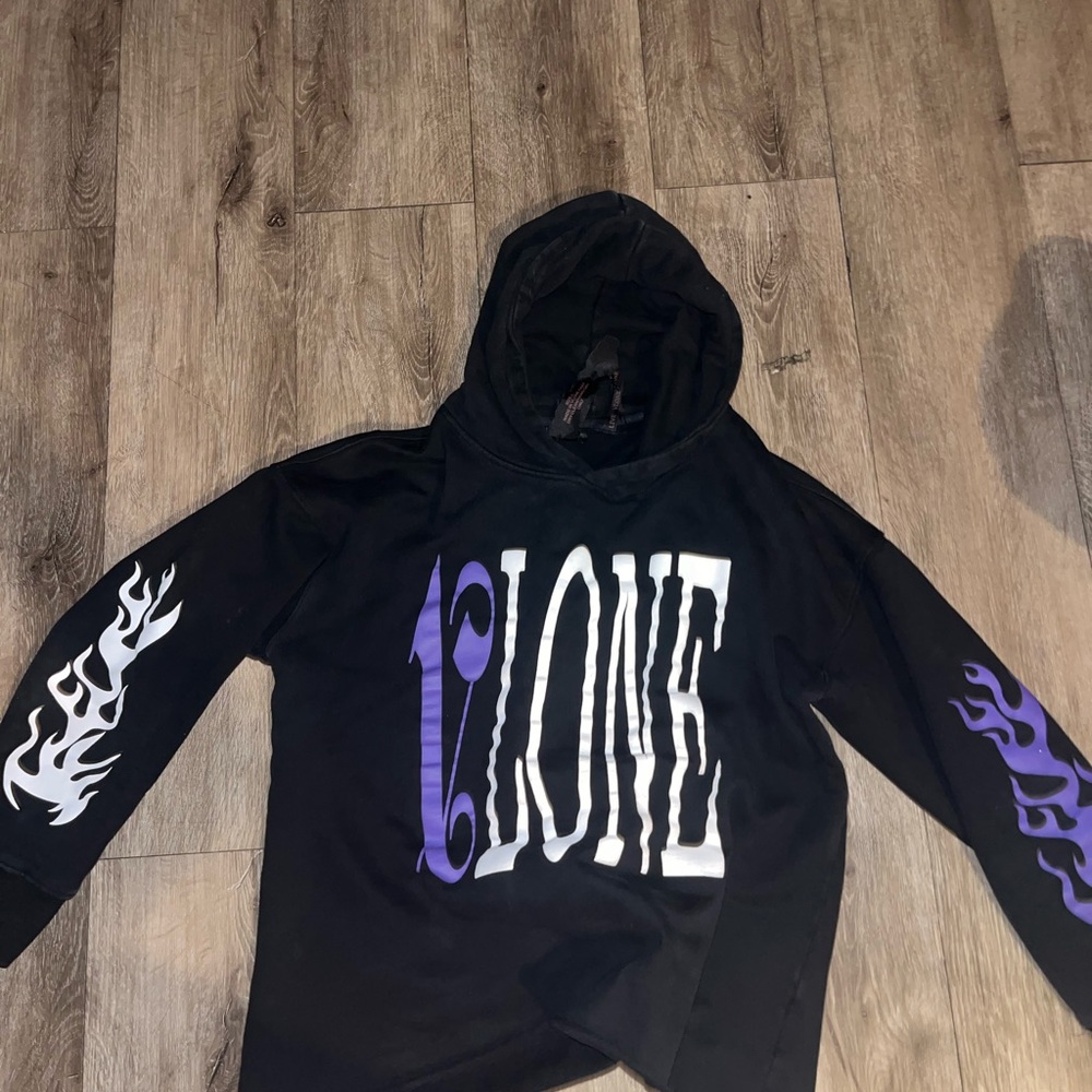 VLONE Black and Purple Performance Jacket